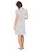 The Essential One - Stripe Nursing Nightie - Medium - EOM119