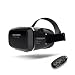 Produktbild COOVOO Universal 3D VR Einstellbar Virtual Reality Brille Karton Video Movie Game Brille virtuelle Realität Glasses für 3.5“-6” Android IOS Iphone Samsung Galaxy Note Huawei serie(mit Bluetooth -Fernbedienung)