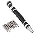 Produktbild Cuigu Portable 8 In 1 Präzisions-Schraubendreher Bit Set Pen Style Repair Tool Kit (Schwarz)