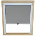 Produktbild MIADOMODO Praktisches Dachfensterrollo Sichtschutz Rollo in 18 verschiedenen Größen in Beige oder Grau schützt vor Lichteinfall aus widerstandsfähigem Aluminium und Polyester