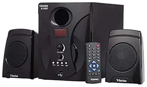 T-Series M-150BT 25 Watt 2.1 Channel Wireless Bluetooth Multimedia Speaker (Black)