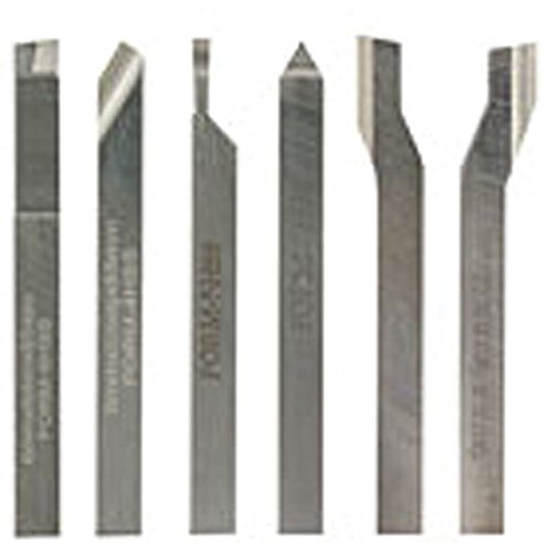 PROXXON 24524 Drehstahlsatz 6 x 6 mm 6 teilig für PROXXON FD150/e