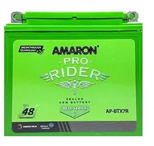 AMARON BATTERY FOR BIKE (PR-12APBTX7R 7AH)