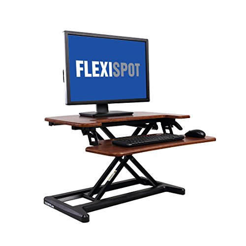 Preisvergleich Produktbild Flexispot Stehpult Tastatur Tablett für Laptop 28" mahagoni
