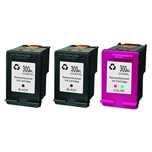 3 1Set 1Negro DOREE Compatible Remanufactured HP 300XL 300 Cartuchos de Tinta para HP DeskJet D1660 D2660 D5560 F2480 F4280 F4580 HP Envy 100 110 114 120 HP PhotoSmart C4680 C4780 C4670 C4600 C4700 3 1Set 1Negro DOREE Compatible Remanufactured HP 300XL 300 Cartuchos de Tinta para HP DeskJet D1660 D2660 D5560 F2480 F4280 F4580 HP Envy 100 110 114 120 HP PhotoSmart C4680 C4780 C4670 C4600 C4700
