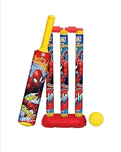 MRUD Cricket Kit Set for Kids 3 Stumps with 1 Bat and 1 Ball for Playing Perfect Cricket Combo Set Indoor & Outdoor Garden Play Set for Backyard Family Sports Game