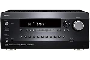 INTEGRA DRX-R1.3-B, Receptor A/V Sintoamplificador HiFi de 11.2 Canales Home Theater THX Ultra Certified, Dolby Atmos, DTS:X e IMAX Enhanced