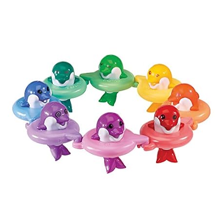 TOMY Toomies E6528 Do R Mi Dauphins Jouet de Bain