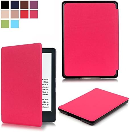 Case for Kindle 8th Gneration,Amazon Kindle 2016 Leather Cover, Ultra Slim PU Leather Book Style Flip Cover for All-New Kindle 8th Generation 2016 Covers and Cases