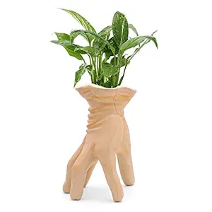 zart Marble Polyresin Vases (Small, Brown)