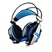 Produktbild ALWAYZZ 3.5mm Jack 2 in 1 7.1 Virtual Surround Sound USB Game Headset Surround Stereo Noise Cancellation Kopfhörer mit Mikrofon für PC,Blue