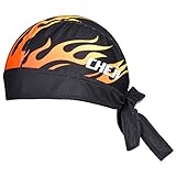 CHEJI Outdoor Sports Turban Cycling Turban Skating Headscarf Mountaineering Headscarves Fire