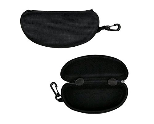 Hosaire Brillenetui Mode Schwarz Reißverschluss Brillen Etui Brillenbox für Sonnenbrillen,Sonnenbrille Box - 7