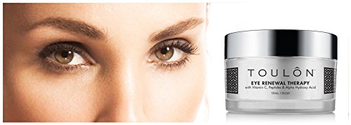 Augencreme Anti Aging mit Vitamin C, Peptide u. Alpha-Hydroxysäure reduziert Schwellungen, lässt dunkle Augenringe u. Mudigkeitserscheinungen verblassen, strafft Falten um die Augen, und kühlt u. erfrischt die Haut. Beste Anti-Aging Augencreme für Männer und Frauen - 5