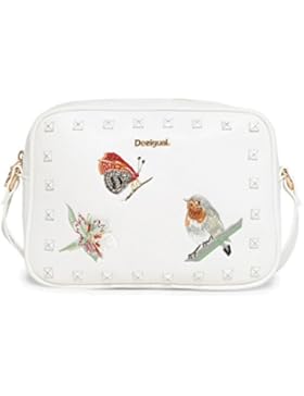 Desigual BOLS CHARLOTTE GOLDWORK blanco Umhängetasche