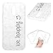 Produktbild Mate20 Lite Handyhülle Huawei Mate20 Lite Hülle Cover Transparent Silikon Malen Muster Tasche Räumlich Schutzhülle Softcase Handytasche Skin Schale Bumper Handycover Silikonhüllen Mädchen-Happy
