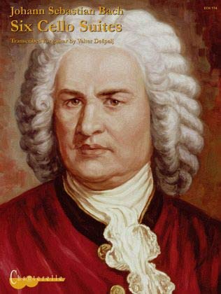 Partitions classique CHANTERELLE BACH J. S. - 6 CELLO SUITES - GUITARE Guitare