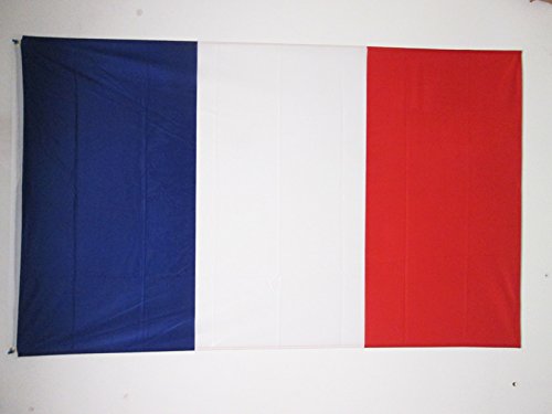 AZ FLAG Drapeau France 150x90cm - Drapeau français 90 x 150 cm Spécial Extérieur - Drapeaux