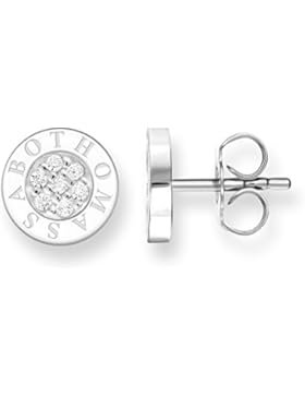 Thomas Sabo Damen-Ohrstecker Classic mit weißen Zirkonia Sterlingsilber 925 H1547-051-14