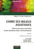 Image de Chimie des milieux aquatiques : Chimie des eaux naturelles et des interfaces dans l'environnement