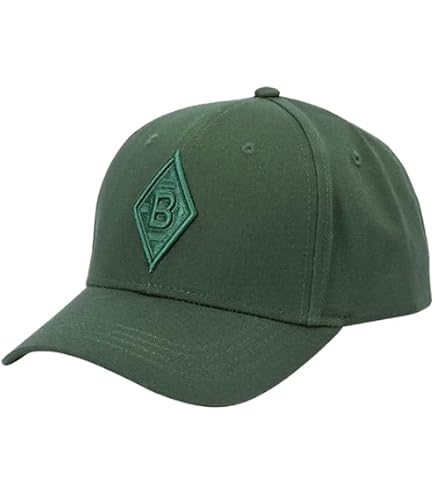 Berretto Baseball VFL Borussia Mönchengladbach – Classic Nero – 100% Cotone – Taglia Unica Regolabile