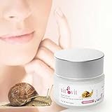 100% Natural Snail Extract Cream 50ml for Wrinkles and Blemishes with moisturizing and regenerative properties.