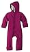 Disana Baby Girls' Plain Dungarees Pink Berry