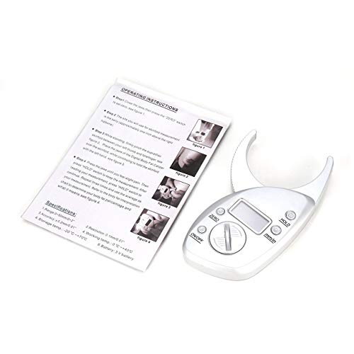 Preisvergleich Produktbild fDEtprintse Körperfett-Messschieber Tester Waagen Fitness Monitore Analyzer Skinfold Abnehmen Messgeräte Elektronische Fettmessung