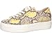 Produktbild Paul Green 4790 084 Damen Sneaker aus Glattleder Lederinnensohle 25-mm-Plateau, Groesse 40, gelb/Schlange