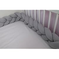 Versandfrei für DE Bettschlange Zopf geflochten Bettnestchen Lagerungshilfe Bettrolle Bettwurm Kuschelnest