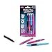 Price comparison product image Pukka Gel Pens - Pack of 4 different colours black, purple, blue and pink