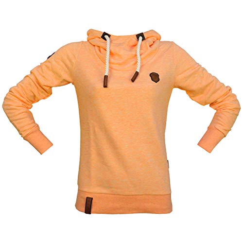 Preisvergleich Produktbild Naketano Damen Kapuzenpullover Schmierlappen Hoodie, burning melange, M