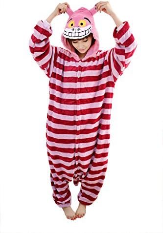 Molly Unisex Onesie Fancy Dress Kigurumi Pyjamas S Cheshire Cat