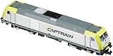 Länge über Puffer 118mm Arnold HN2413 Diesellokomotive Baureihe Captrain, BR 285.1, Epoche VI Modellbahn, Grau/Grün