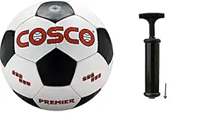 Cosco Premier Football with Hand Pump- Assorted