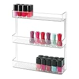 DISEÑO UNIVERSAL: Este organizador para maquillaje le ayudará a poner orden en el armario, en el baño o en otras salas de la casa. Gracias a su discreto diseño transparente combina perfectamente con cualquier decoración.