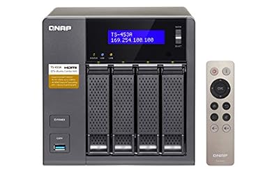 QNAP TS-453A-8G Serveur NAS Externe 64 Mo USB 2.0 Noir