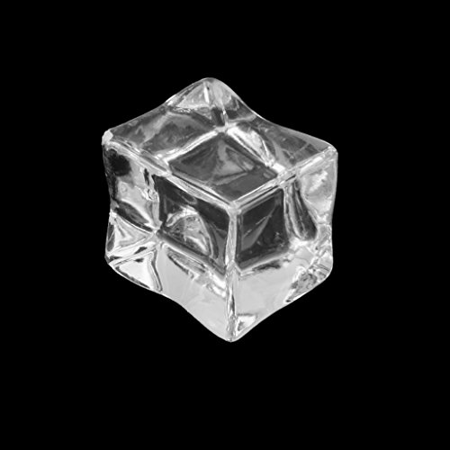 20pcs Künstliche Acryl Eiswürfeln Kristall Barwar Hochzeitsdeko – 3cm - 6