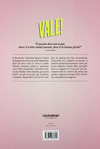 Book's Cover of Vale! Il mito di Valentino Rossi nelle pagine de