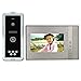 Produktbild WWAVE Video Türsprechanlage Telefon bidirektionale 800TVL Türklingel 7 Zoll LCD-Monitor regendichte IR Kamera freischalten