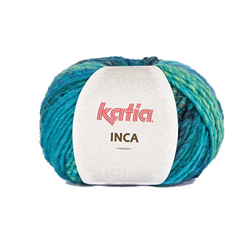Katia Inca 121 türkis-blau 100g Wolle