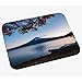 Produktbild Mausunterlage Schöne Landschaft Berg Fuji Lake City Boote Japanischer Ahorn Natur Abenddämmerung Natürliche Schönheit