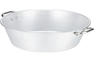 BALDASSARE AGNELLI Agnelli Bassine à Confiture en Aluminium d'une Épaisseur de 500 Mm Diamètre 3 Mm cod.ALMA20250