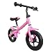 Produktbild Kinder Laufrad, mit Handbremse, Räder ca. 30,3cm (12 Zoll), Farbe pink, mitwachsendes Lernlaufrad, Lauflernhilfe, Roller für Kinder ab 2 Jahren