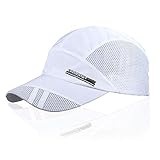 TOOGOO(R) Fashion Mens Summer Outdoor Sport Baseball Hat Running Visor cap white