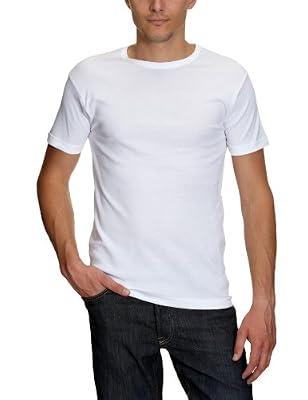 Athena Bio - T-shirt - Homme - Blanc / Blanc - S (taille fabricant : 2)