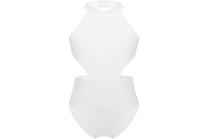 Freebily Maillot de bain Une Pièce Dos Nu Pour Enfants Justaucorps Gymnastique Ballet Filles Costume de Danse Gym Sans Manches Jumpsuit 4-14 Ans