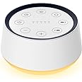 White Noise Machine Brown Noise Machine with 30 Soothing Sounds 12 Colors Night Light Sound Machine for Adults Baby Kids Sleep Machines Memory Function 36 Volume Levels 5 Timers for Home Office Travel