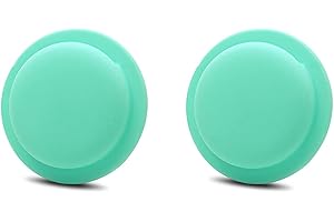 Ztowoto Funda de Silicona Compatible con AirTag, AirTag Funda Protectora de Silicona con Pegamento de Que no Deja Marcas 2 PCS (2-Verde Menta)