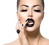BLACK LIPSTICK Halloween,Vampire Witch, Goth, Punk, Emo, Vamp